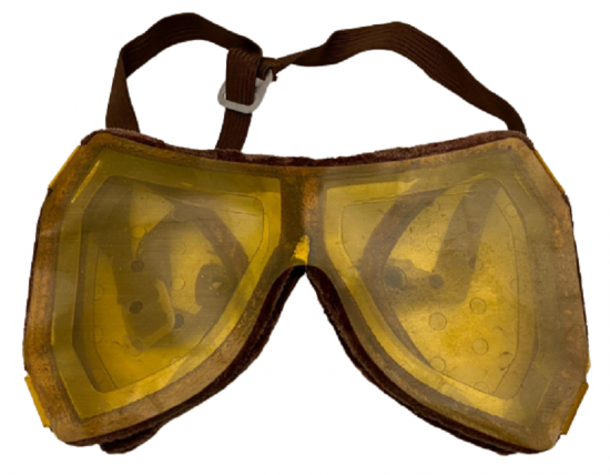 1930 İSVİÇRE SKI - BRILLE MODEL MEİSS ORİJİNAL KUTUSUNDA ÇOK NADİR KAYAK GÖZLÜĞÜ 