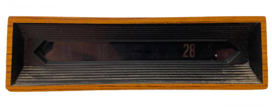  1970 OTO ÖN TORPİDO ÜZERİ  ALTI MIKNATISLI CİVALI TERMOMETRE