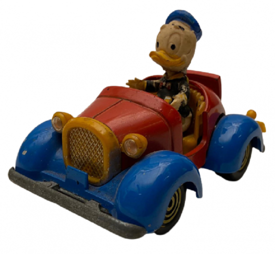  LİSANSLI ITALYA WALT DİSNEY POLITOYS NO 554 OYUNCAK ARABA