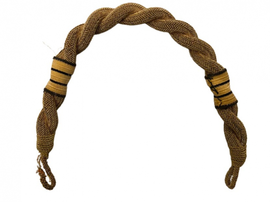 EL YAPIMI TEL ÖRME ASKERİ MERASİMLERDE TAKILAN SUBAY OMUZLUK 