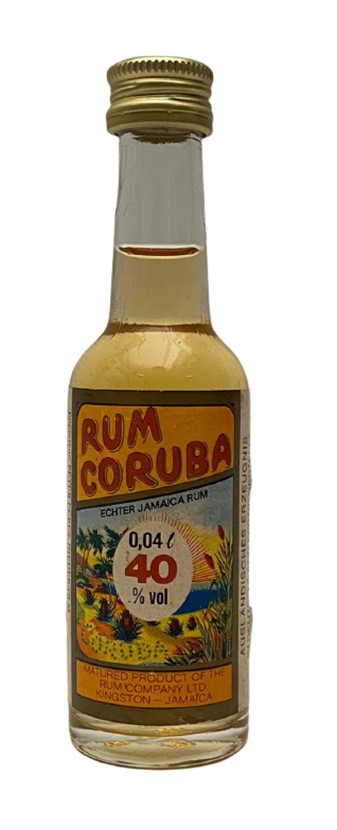 RUM CORUBA 40 ML MİNYATÜR ROM ŞİŞESİ