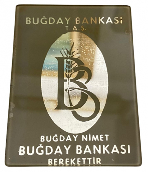 BUĞDAY BANKASI BUĞDAY NİMET BUĞDAY BANKASI BEREKETTİR YAZILI HEDİYE CAM AYNA