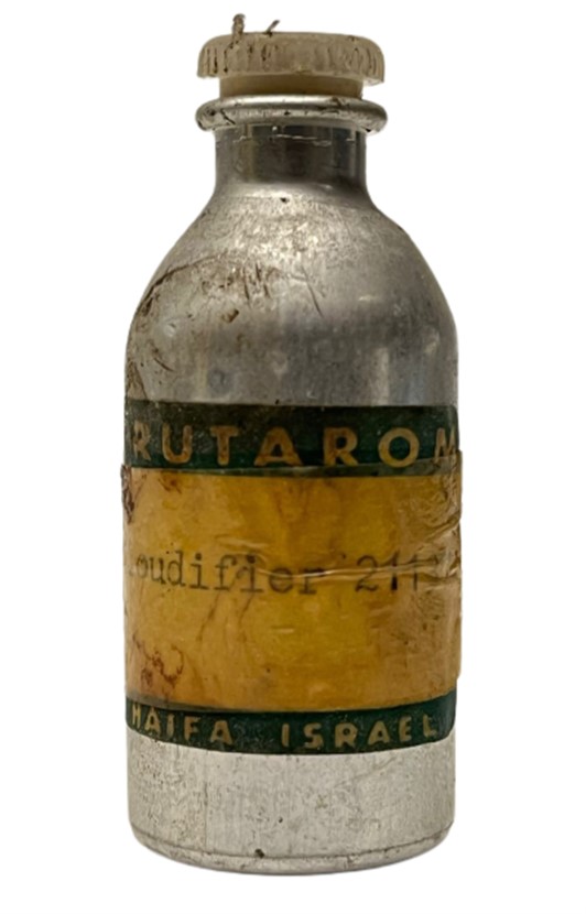 FRUTAROM CLOUDİFİER 21137 MAIFA ISRAEL ALÜMİNYUM KOKU ESANS ŞİŞESİ 