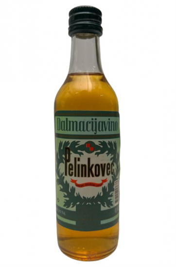 DALMACİJAVİNO PELİNKOVEC 100 ML MİNYATÜR İÇKİ LİKÖR ŞİŞESİ KAPAGI ACILMAMIŞ DOLU KOLEKSİYON 
