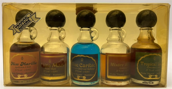 MORİTZ THİENELT HOLZBÜTTGEN 40 ML MİNYATÜR İÇKİ LİKÖR ŞİŞESİ KAPAGI ACILMAMIŞ DOLU KOLEKSİYON 