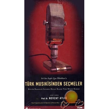 TÜRK MUSIKİSİNDEN SECMELER PROF.DR.NEVZAT ATLIĞ  ITRİ'DEN SUPHİ ZİYA ÖKBEKHAN'A  ORJİNAL KABINDA VE KİTAPCIGIYLA 4 CD