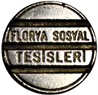 TOKEN FLORYA SOSYAL TESİSLERİ LUNAPARK OYUN JETONU 