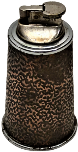 LATARNALI MÜZİKLİ METAL KURMALI MASA CAKMAK TAŞLI VE GAZ 