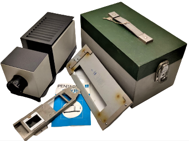 PENTACON FILIUS 4 SLAYT PROJEKTOR  MAKİNESİ ORJİNAL KUTUSUNDA