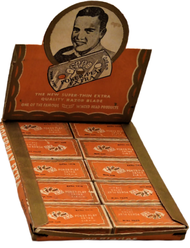 POKER PLAY EXTRA THE NEW SUPER QUALITY RAZOR BLADE  JİLET PAKEDİ KUTUDA 10 PAKET BULUNMAKDA