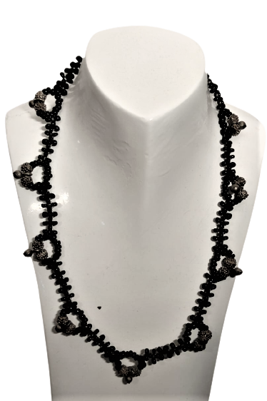 OSMANLI EL YAPIM CAM BONCUKLARLA SÜLLENMİŞ 