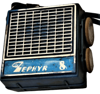 1978 ZEPHRY RADIO 8 HONG KONG MAVİ RENKDE PLASTİK TEK DALGA CEP RADYOSU 9 VOL PİLLİ 