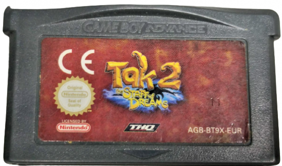 NİNTENDO GAME BOY ADVANCE CART TAK2S TAFF OF DREAMS  VERSION AGB-002 OYUN KASEDİ 