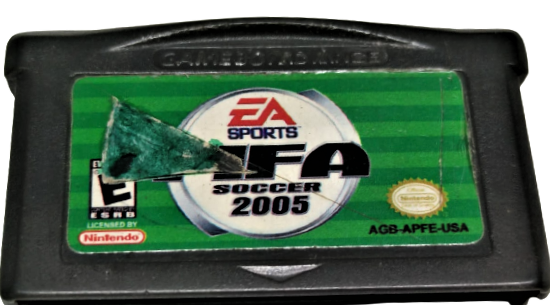 NİNTENDO GAMEBOY ADVANCE SPORTS FIFA SOCCER 2005 VERSION AGB-002 CART 