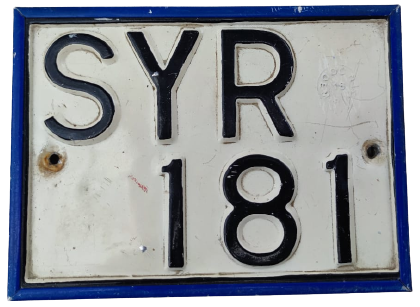 1960 SEYYAR SATICILARA  TABLA VE EL ARABALARINDA SATIŞ YAPMALARINA İZİN VERİLEN SATICILARA BELEDİYELER TARAFINDAN VERİLEN PLAKA