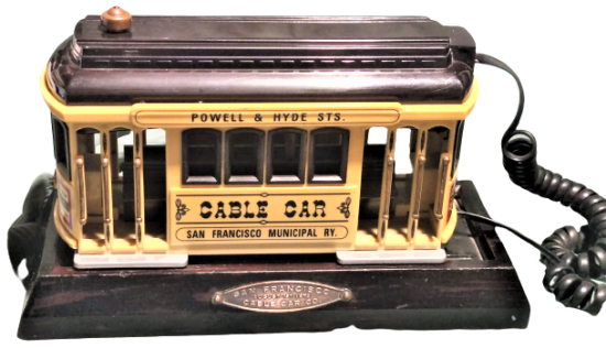 SAN FRANCISCO AUGUST IST 1873 CABLE CAR CO TRANVAY  FORMUNDA AMERİKAN SAYISAL CALIŞAN TELEFON SORUNSUZ 