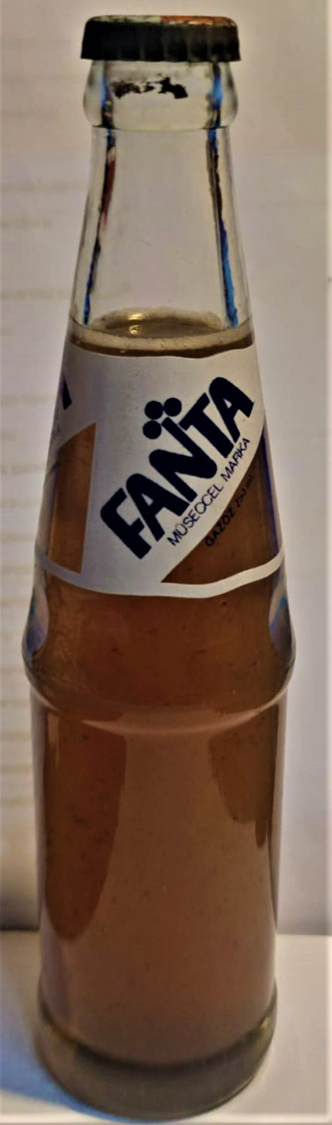 1986 FANTA MEYVALI 250 ML METAL KAPAKLI ACILMAMIŞ İÇERSİ DOLU İMSA AŞ İSTANBUL MUSECCEL MARKA