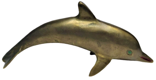 PİRİNC YUNUS BALIGI  SUDA ATLARKEN POZİZYONUNDA TASARLANMIŞ