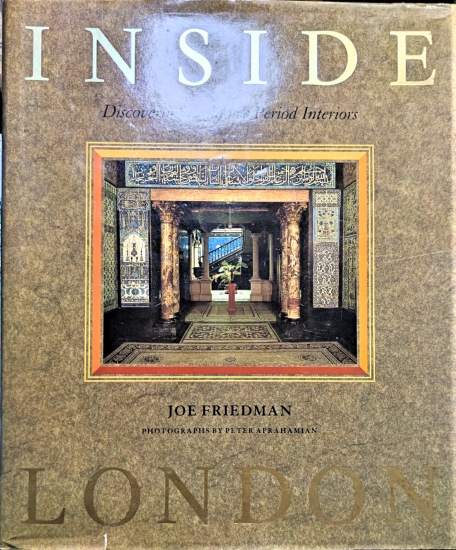 INSIDE LONDON-DISCOVERIN LONDONS PERIOD INTERIORS RENKLİ KUŞE BASKI