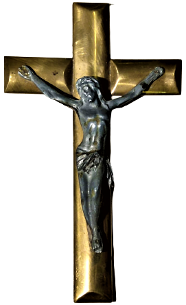 1960 PİRİNC VE  VE KURŞUN ALAŞIMLI MADENDEN YAPILMA İSANIN CARMAGA GERİLİŞİNİN SENBOLU  OLAN HAC İSTAVROZ