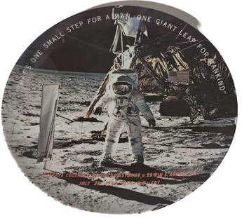 1969 THASTS ONE SMALL STEP FOR A MAN ONE GIANT LEAP FOR KANKINO  NEİLA  AMSTRONG  AYA İLK İYEN  İLK BASISI  TEXAS MARE