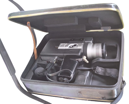 CANON AUTO ZOOM 518  SÜPER 8 FİLM CAMERA  CANADA USA  KARTUS KASETLİ MEKANIK FİLM CEKME MAKİNASI 