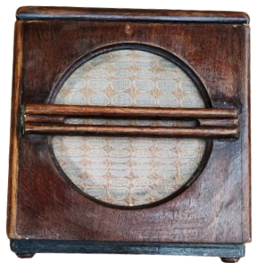 1941 WEBSTER ELECTRİK CO TELETALK MODEL İNTERKOM SİSTEMİ CİFT TARAFLI HOPARLOR AHŞAP KASA USA