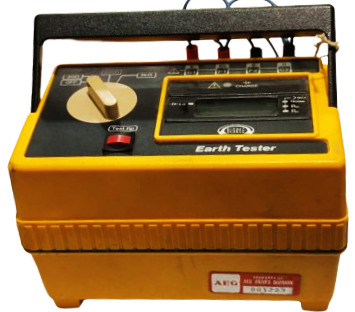 EARTH TESTER MEGGER DET 5/2 GROUND TESTER FREE SHİPPNG AEG ENGLAND