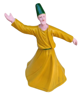 70 Lİ YILLAR SEMA YAPAN MEVLEVİ SEMAZEN DÖNEN DERVİS  GOKTEN ALIP YERE DAGITAN ALT KAİDEDEN KURMALI MUZİKLİ LATARNALI