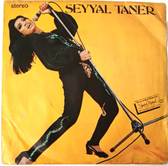 SEYYAL TANER GULME KOMSUNA   SENİ COK OZLEDİM YAVUZ PLAK 45 LİK ORJINAL KABINDA
