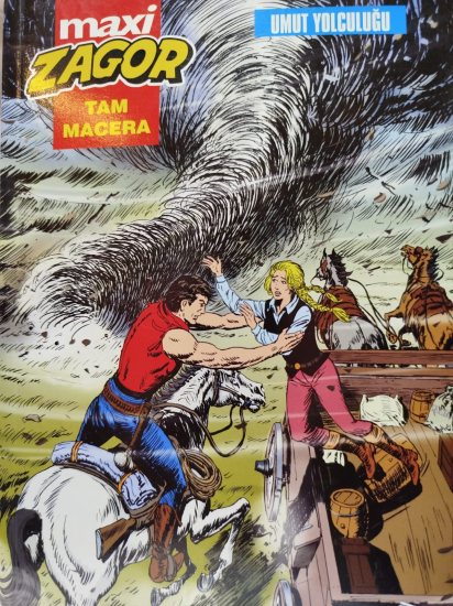 MAXİ ZAGOR 2 TAM MACERA UMUT YOLCULUGU CİZGİ ROMAN NO 12 