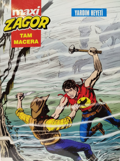 MAXİ ZAGOR 21 TAM MACERA YARDIM HEYETİ CİZGİ ROMAN NO