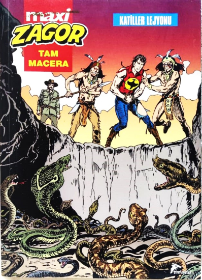MAXİ ZAGOR 23 TAM MACERA KATİLLER LEJYONU 11 CİZGİ ROMAN 