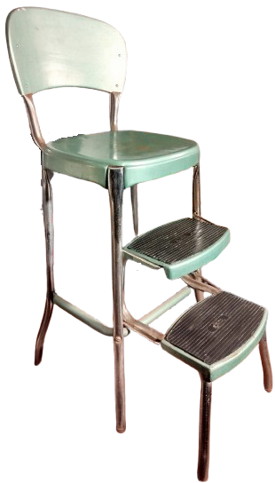 1949 STYLAİRE COSCO BASAMAKLI KATLANIR METAL SANDALYE