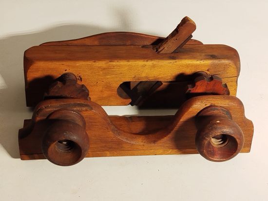 OSMANLI AHSAPDAN CELİK KESİM  BICAKLI MARANGOZ AHSAP KESME TRASLAMA USTA EL RENDESİ 