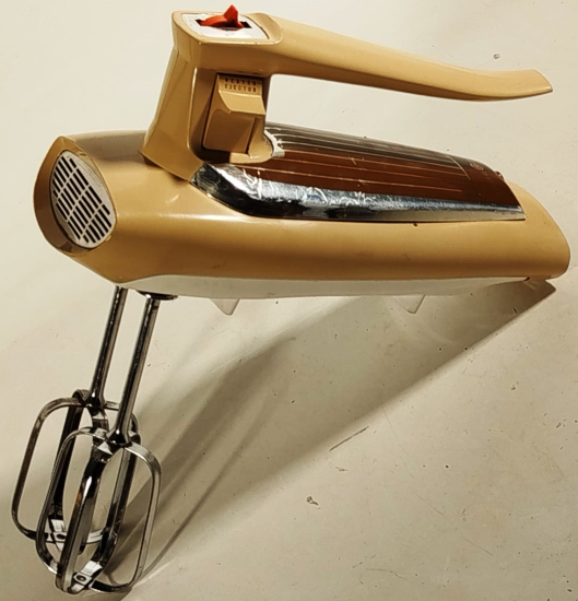 1960 GENERAL ELECTRİC DEVİR AYARLI CİFT KARISTIRMA UCLU USA MİKSER 110 VOLT