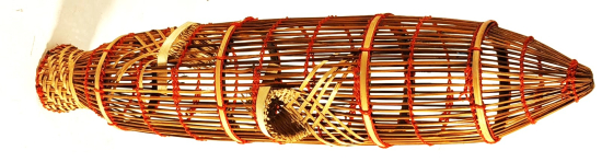 BALIK YAKALAMA DURGUN  SULAR NEHİR DERE GÖL İÇİN BAMBU EL YAPIM BALIK YAKALAMA TUZAK