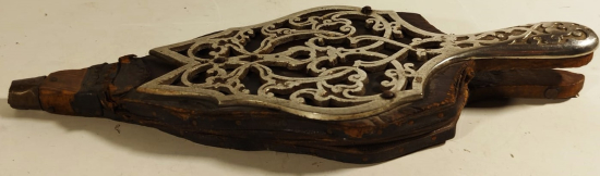 1950 ŞÖNİNE AV KÖŞKU HAVA BASMA KÖRUK TAMAMI EL İŞCİLİK YAPIMI MASİF AHŞAP ÜZERİ PİRİNC DESENLİ