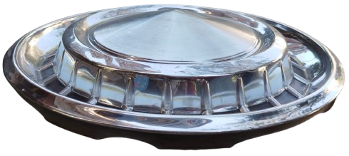 AMERİKAN CHEVROLET KLASİK OTO KROM NIKEL PASLANMAZ ORJİNAL 15 JANT KAPAĞI