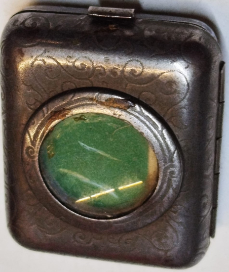 OSMANLI SEYAHAT VE CEPHE KUR'AN -I KERİMİ İŞLEMELİ MERCEKLİ KURANIKERİM MUSAF KABI 