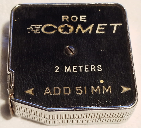 AMERİKAN ROE COMET MADE İN USA QUALİTY PRODUCT ŞERİT METAL OTOMATİK METRE KASA CELİK