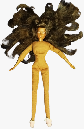 1987 MATTEL BARBİE  ZENCİ MELEZ BEBEK UYKU BEBEK