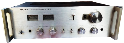 1978 SONY İNTEGRATED STEREO AMPLİFIER MODEL NO  TA-11 AMFİ 2 X 50 100 WAT