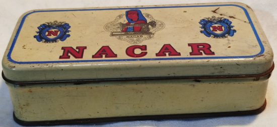 NACAR TENEKE KAPAKLI KUTU DİKİS MAKINESI PARCALARINI SAKLAMADA KULLANILAN NACAR KUTUSU