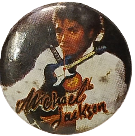 70 LER TENEKE YUVARLAK FORMDA  MİCHAEL JACKSON RESİMLİ YAKA ROZETİ 