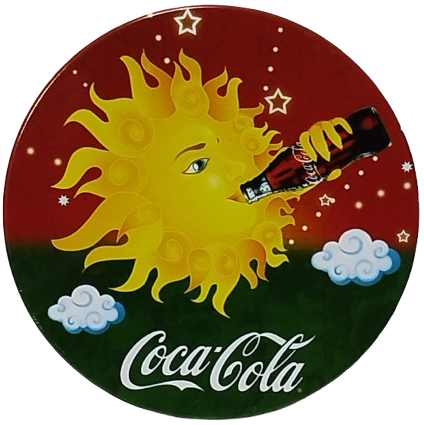 1970 COCA COLA BARDAK ALTI TENEKE 