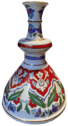 KUTAHYA PORSELEN BAVERİA STYLE PORZELLAN HAVAN SAMDAN TAMAMEN EL YAPIM SANATCI İMZALI