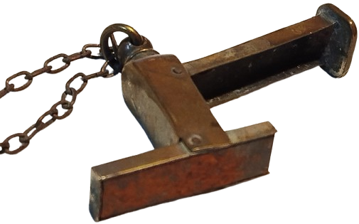 OSMANLI  PİRİNC MEKANIK KATLAMALI EL YAPIM MUHUR