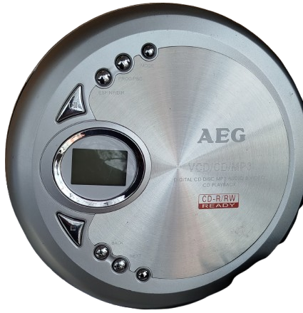 AEG TRAGBARER CD PLAYER CDP 4201 DİSCMAN CD CALAR KUTUSUNDA
