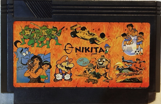 1996 BONANZA SERİES NG1902 NIKITA  ATARİ COKLU OYUN KASETİ  MADE IN JAPAN